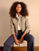 Stretch Denim Jacket