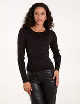 Metallic Detail Jumper