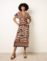 Dress With Abstract Print