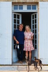 Chateau Puybarbe owners & winemakers Riku and Anna