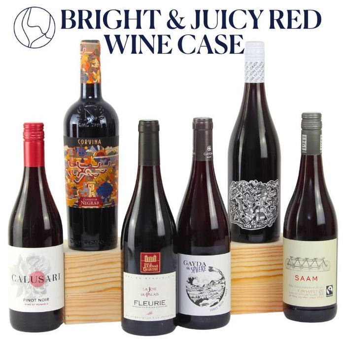 Bright & Juicy Red Wine Case (FREE Delivery on this Case)