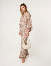 Printed Elasticated Trousers