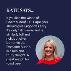 Reserve Wines' Kate Goodman gives her opinion on Domaine Burle, Gigondas Cuvee "Les Fouilles"