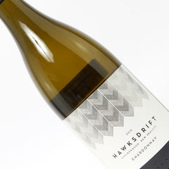 Reserve Wines Hawksdrift, Chardonnay Bottle Image Close Up