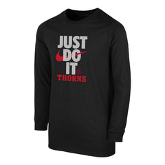 PORTLAND THORNS FC YOUTH LONG SLEEVE NIKE JUST DO IT TEE