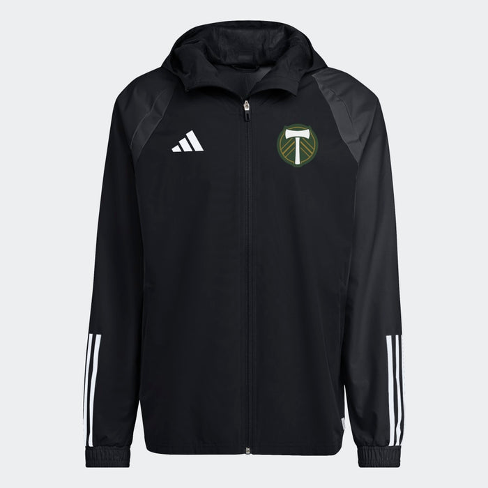 PORTLAND TIMBERS FC MEN'S LONG SLEEVE RAIN JACKET