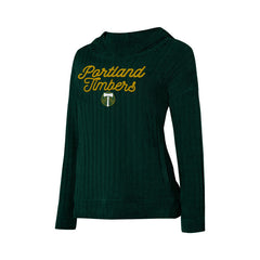 TIMBERS FC LADIES LONG SLEEVE LINGER HOODIE