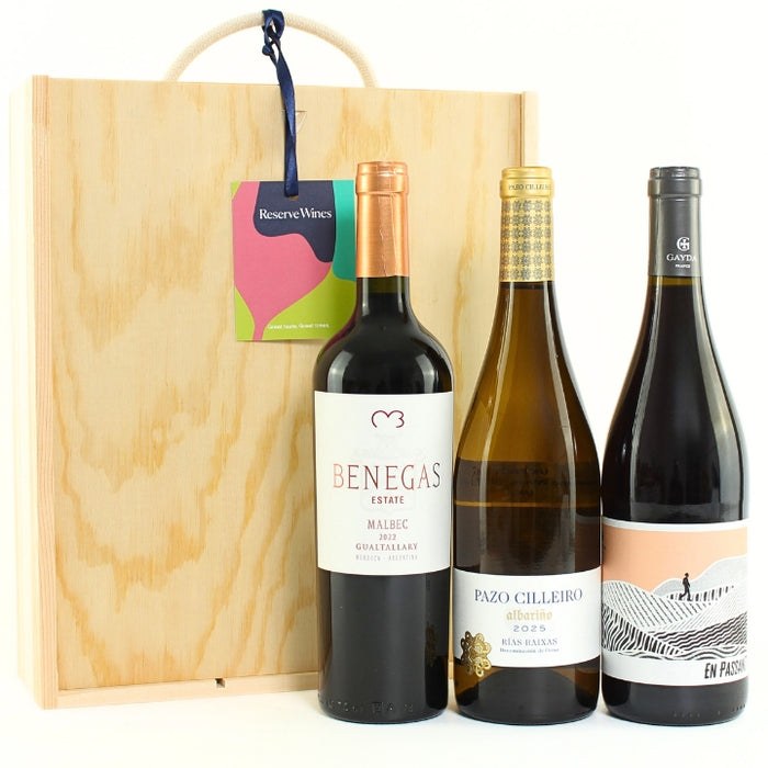 3 Bottle Premium Mixed Wine Gift Pack