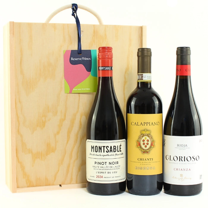 3 Bottle Premium Red Wine Gift Pack