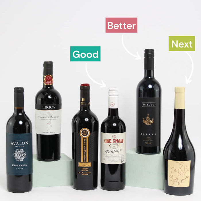 Reserve Wines. Good, Better, Next - Baglio U... Passimiento & One Chain 'The Wrong 'Un' Shiraz Cabernet Sauvignon and four alternative wnines to try