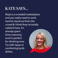 Palacio del Camino Real, Rioja Reserva. 2016, Kate Says: Rioja is a crowded marketplace and you really need to work hard to stand out from the crowd & I think they’ve totally nailed it here. It’s already spent time maturing and it’s perfect for drinking now. Try with tapas or comforting lamb dishes..