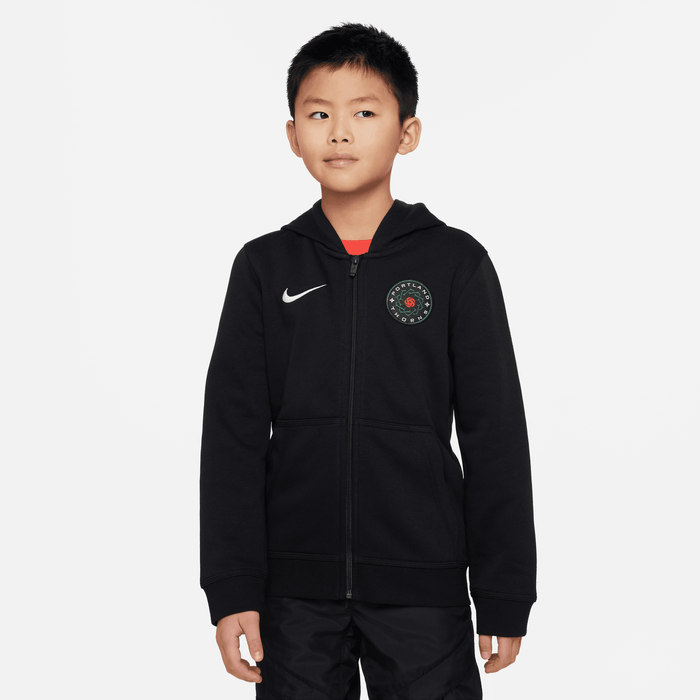 PORTLAND THORNS FC YOUTH 2023 LONG SLEEVE SECONDARY JACKET