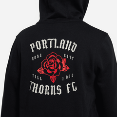 PORTLAND THORNS FC YOUTH 2023 LONG SLEEVE SECONDARY JACKET