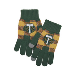 PORTLAND TIMBERS FC BIG LOGO FLANNEL KNIT GLOVES