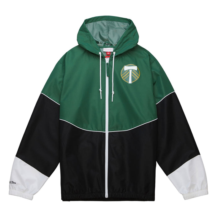 PORTLAND TIMBERS FC MEN'S LONG SLEEVE LIGHTWEIGHT WINDBREAKER