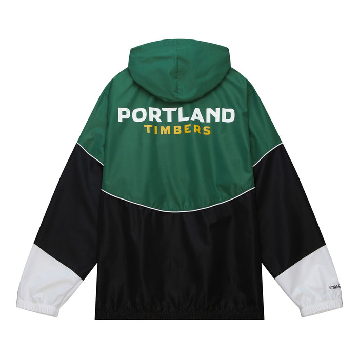 PORTLAND TIMBERS FC MEN'S LONG SLEEVE LIGHTWEIGHT WINDBREAKER