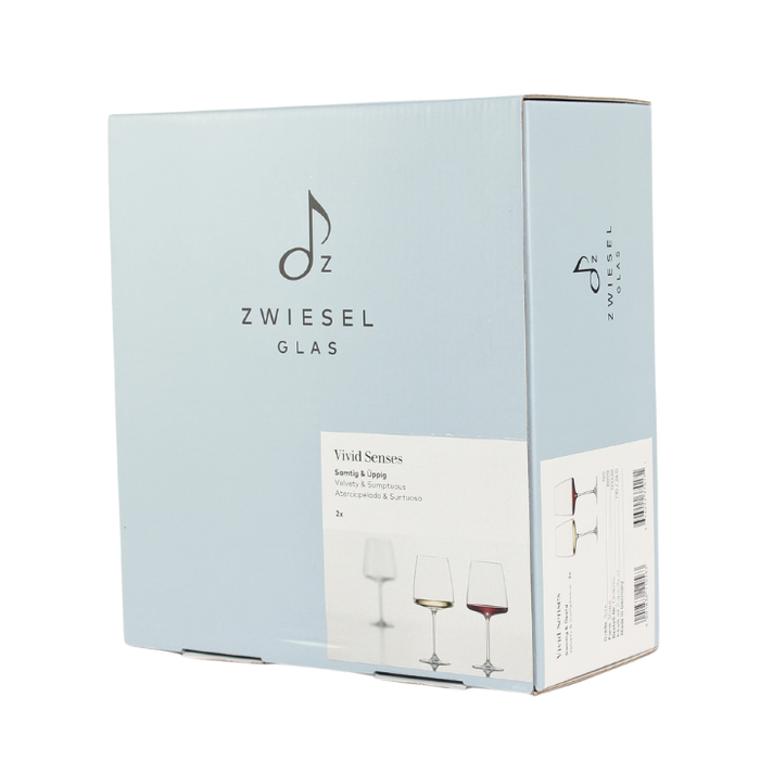 Schott Zwiesel, Vivid Senses Velvety & Sumptuous Wine Glass (Pack of 2 Glasses)