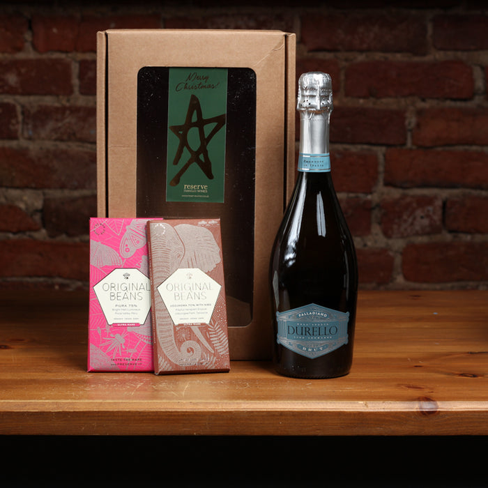 Sparkling Wine & Chocolate Hamper